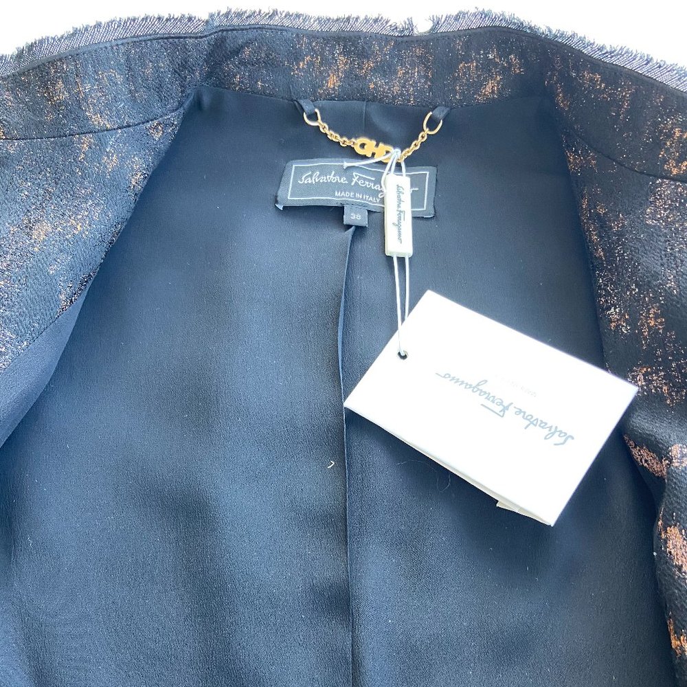Salvatore Ferragamo Women's Blazer 38 EU NWT - Picture 3 of 14